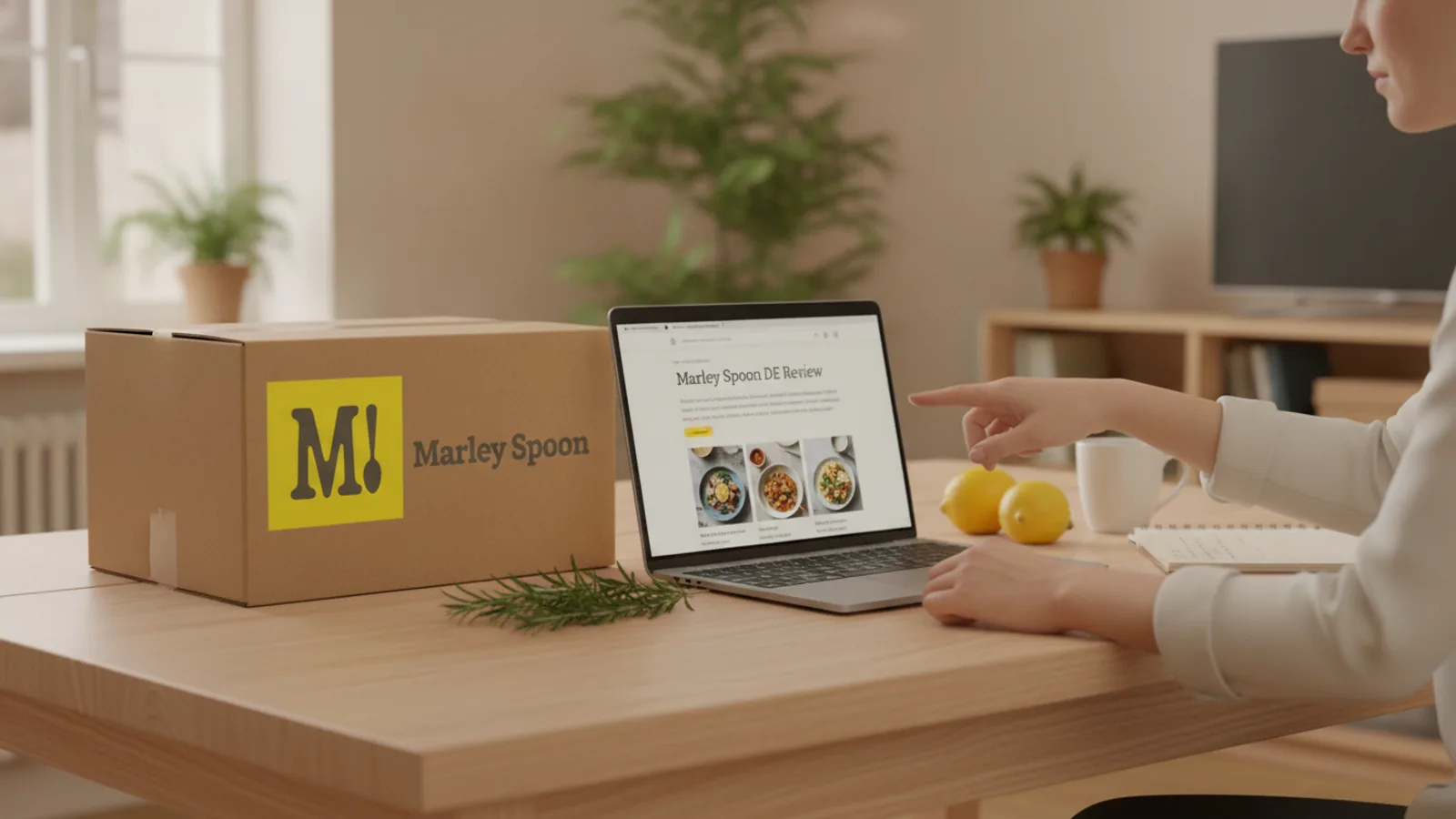 Marley Spoon DE buying advice scene