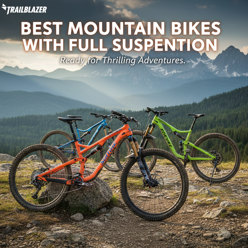 Best Mountain Bikes with Full Suspension 2026: Top 10 Expert Choices